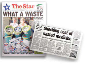 Cash millions could pay for more healthcare and operations - image of newspaper